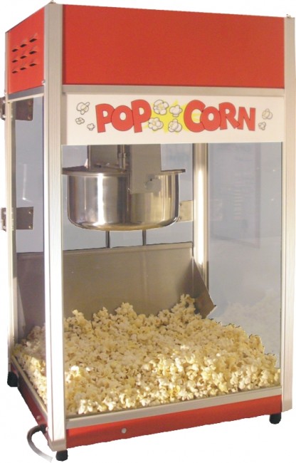 Gold Medal 2656 Ultra 60 Special 6 oz Kettle 19 Wide Countertop Electric Popcorn  Machine With PowerOff Control And Heated Corn Deck, 120V 1300 Watts
